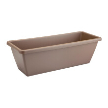 Elho barcelona trough 40cm planter - taupe