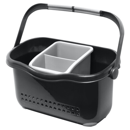 Addis Addis Sink Caddy, Black/Grey
