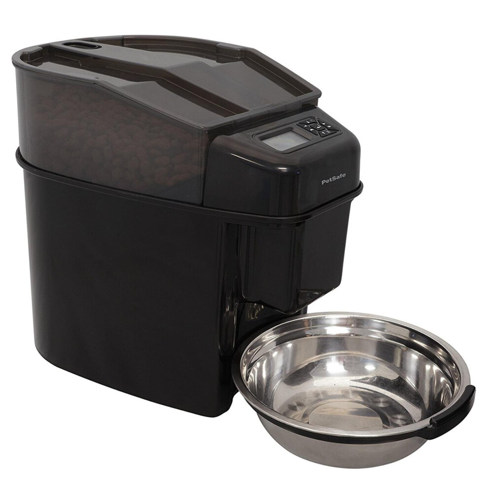 PetSafe Healthy Pet Simply Feed Automatic Dog and Cat Feeder, Programmable Digital Pet Feeder, 5,678 ml, 12 Meal Programming