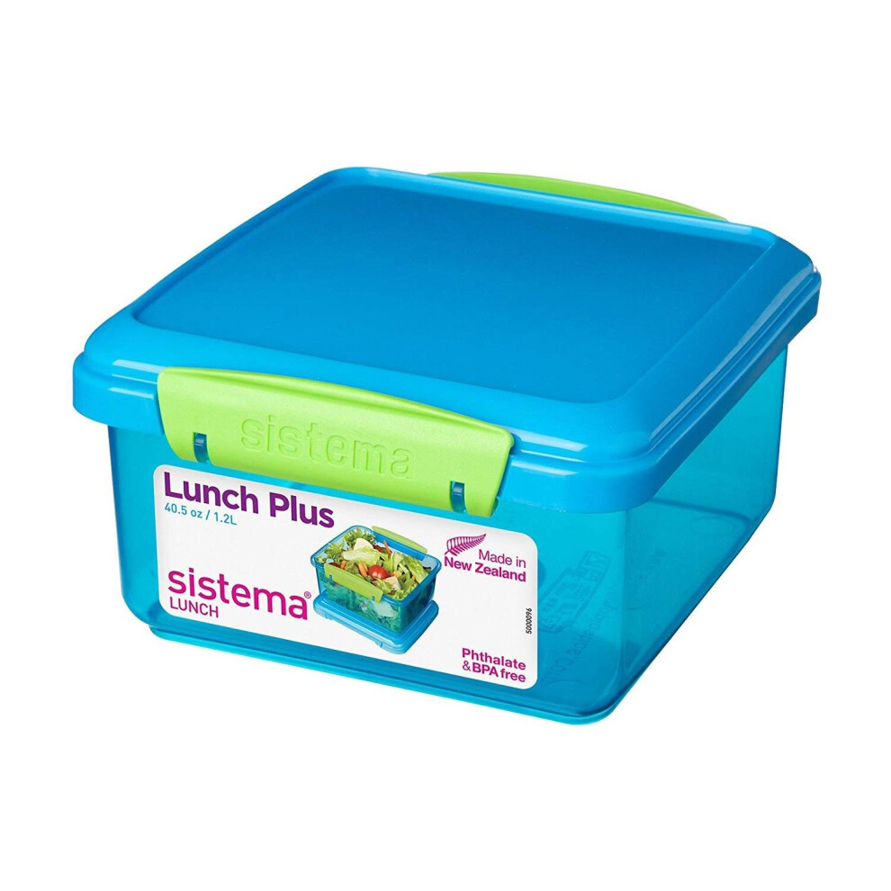 Sistema Lunch Plus - 1.2 L, Assorted Colours