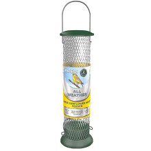 Peckish All Weather Sunflower Heart Metal Bird Feeder, Large