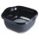 Addis Addis Soft Touch Washing Up Bowl, Black/Grey 1