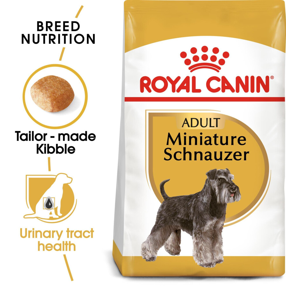New Royal Canin (3Kg) Miniature Schnauzer - Adult