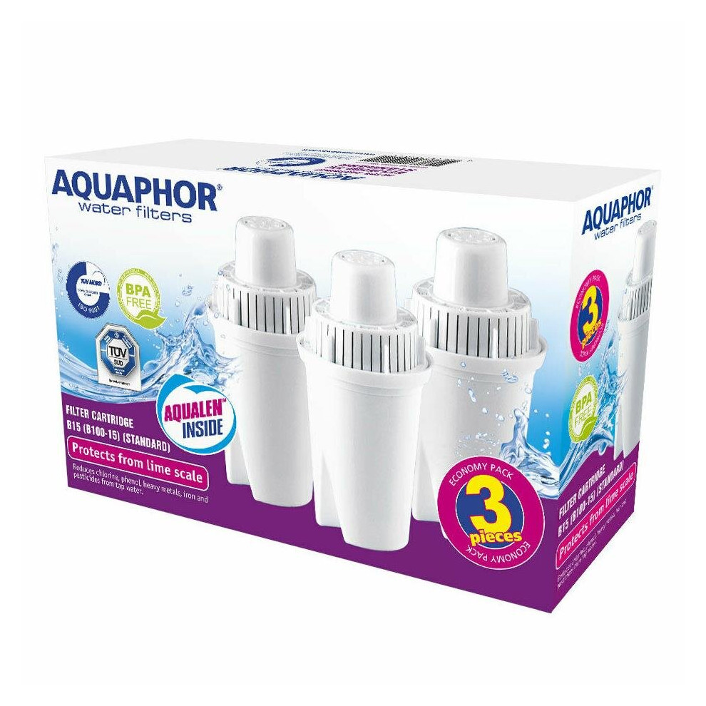 3Â x Replacement Water Filter Cartridge 15Â from Aquaphor