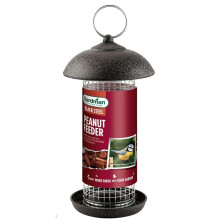 Gardman Steel Peanut Feeder - Black