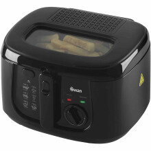 Swan 2.5L Square Fryer - Black