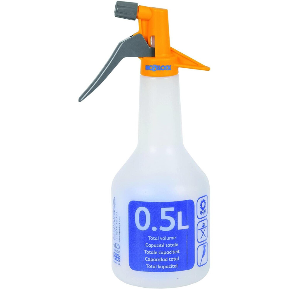 Hozelock 4120 Spray Mist Trigger Sprayer 0.5 Litre