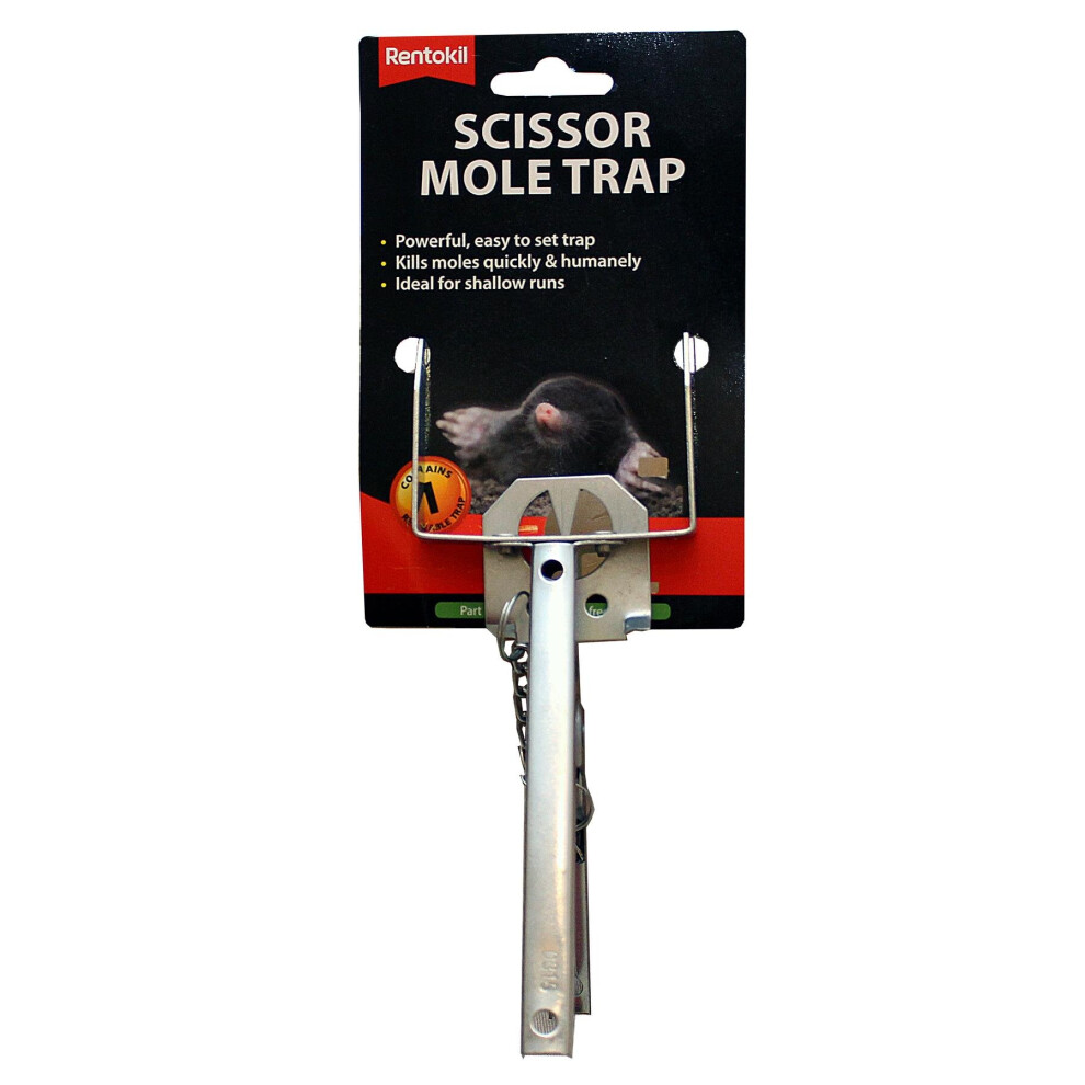 Rentokil Rklfms22 Scissor Mole Trap