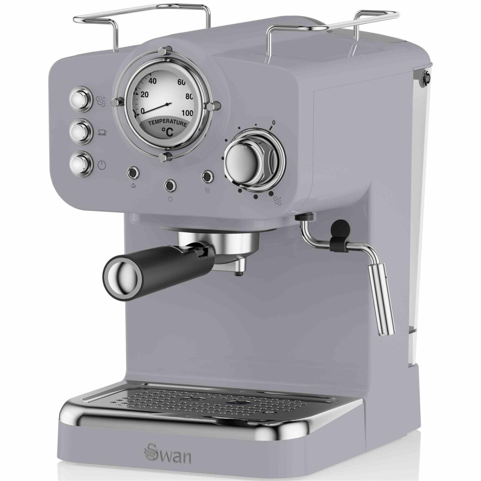 Swan SK22110 Retro Pump Espresso Coffee Machine