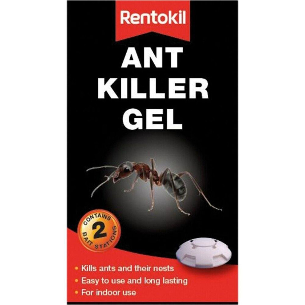 Rentokil FA135 Ant Killer Gel Pack of 2