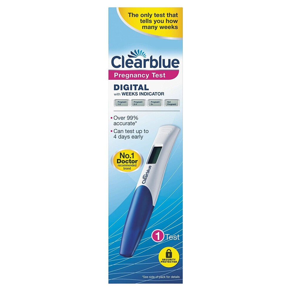Clearblue Digital Pregnancy Test With Weeks Indicator