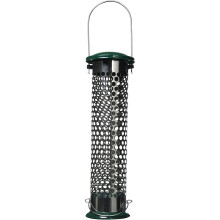 Peckish All Weather Suet & Peanut Metal Bird Feeder - 30cm, 700g Capacity, Easy-Cleanup & Refilling