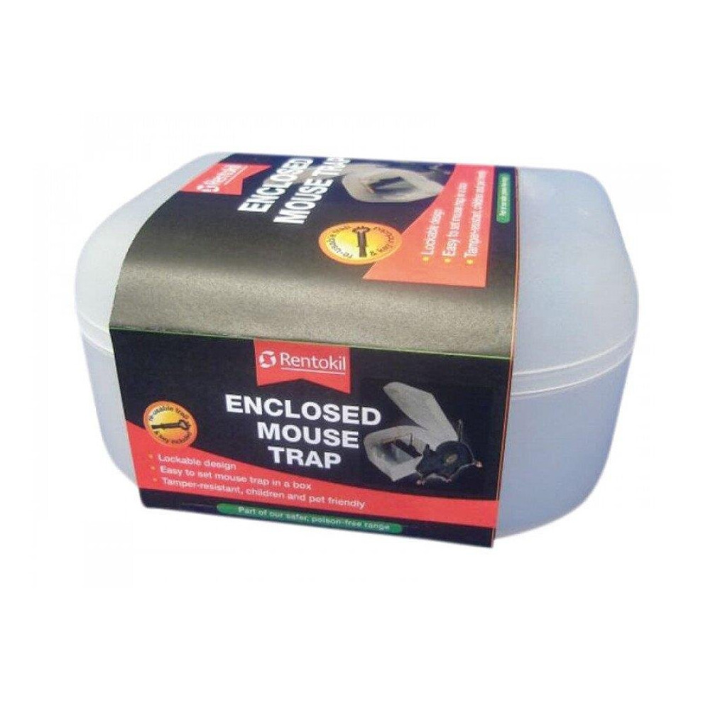 Rentokil PSE07 Enclosed Mouse Trap