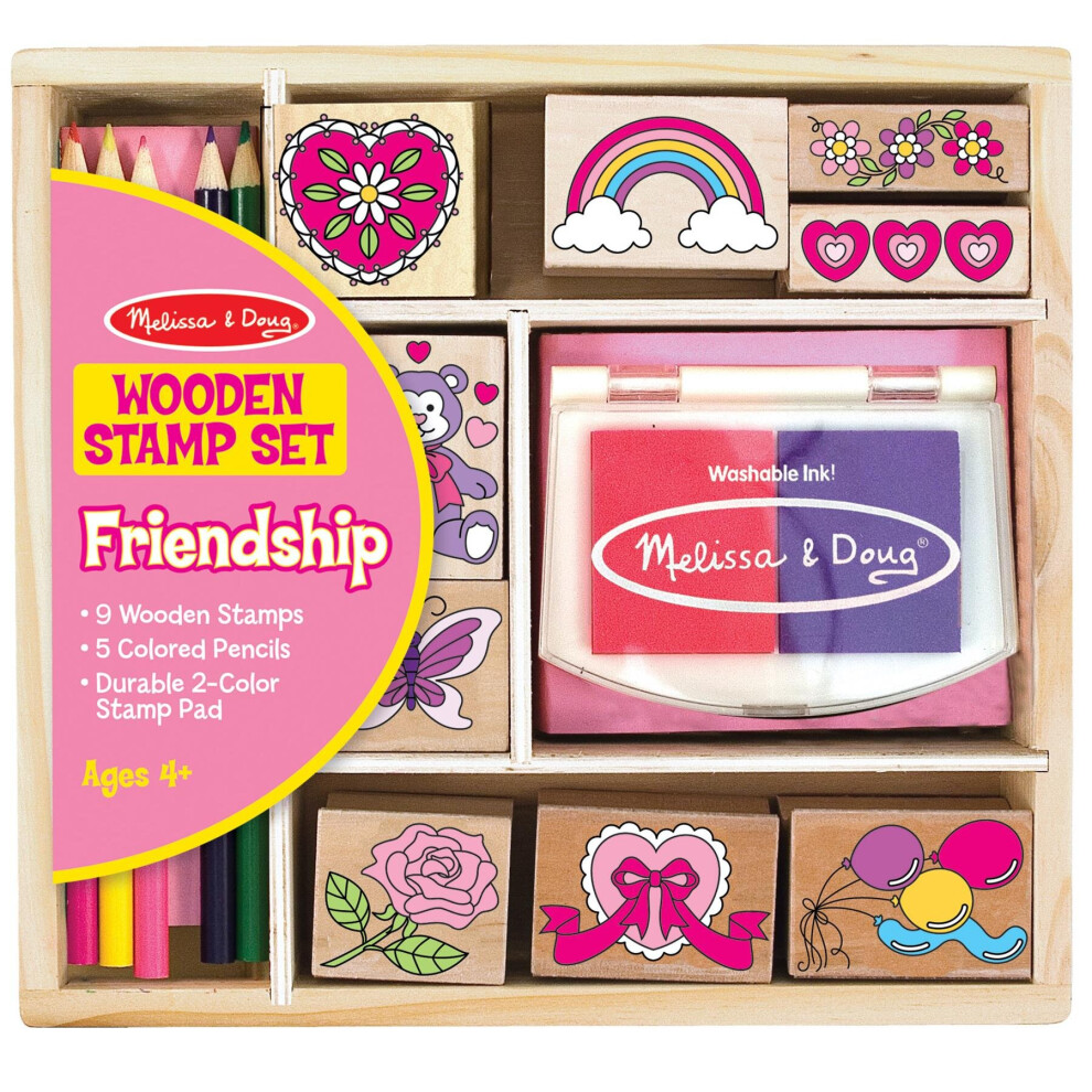 Melissa and Doug Stamp Set Friendship