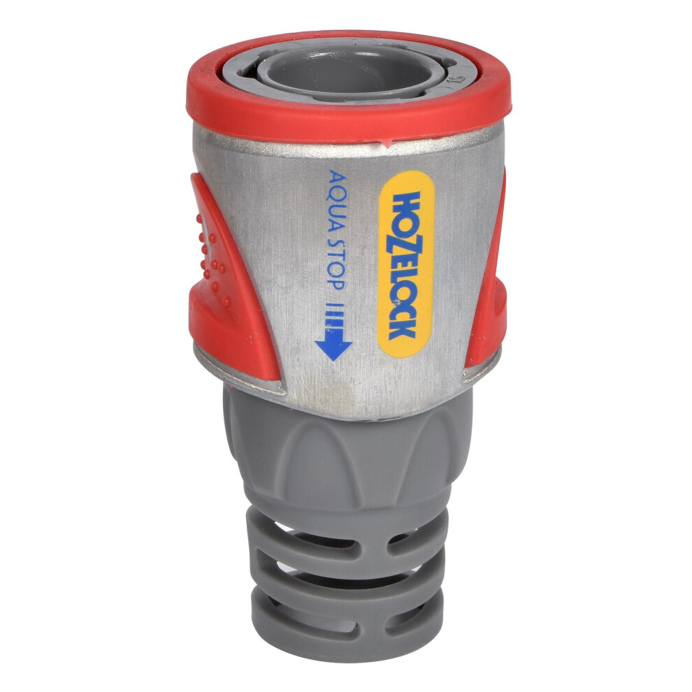Hozelock 2035 Pro Metal Aqua Stop Hose Connector 12.5 - 15mm