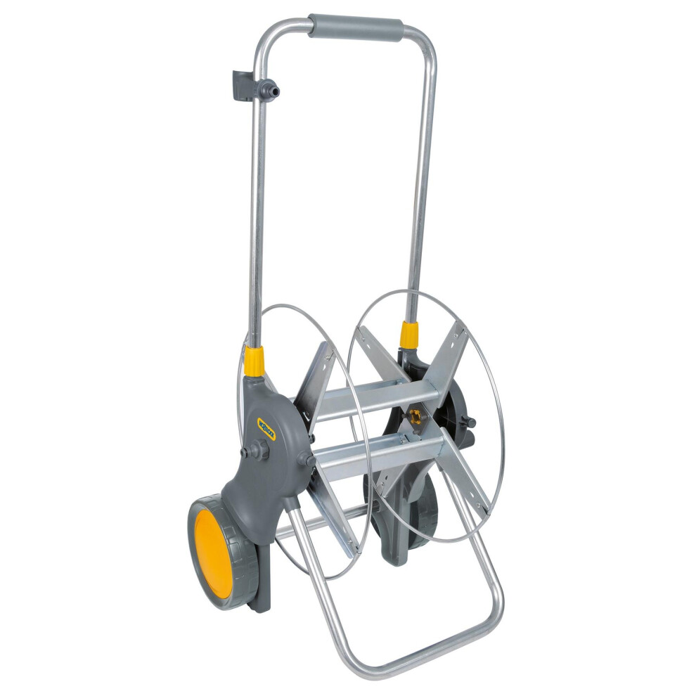 Hozelock 2460 90m Assembled Metal Hose Cart