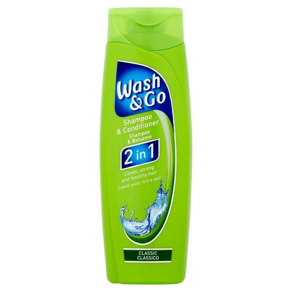 Wash & Go 2In1 Shampoo & Conditioner Classic
