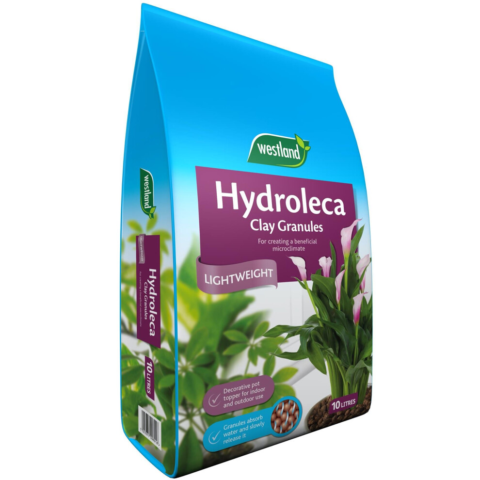 Westland Hydroleca Lightweight Clay Granules Pebbles 10 Litres