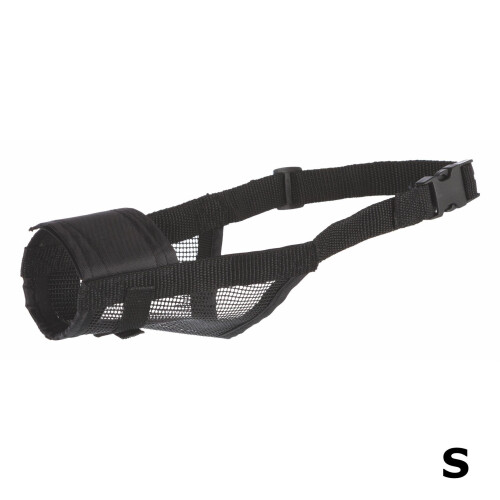 Trixie (S, Black) Trixie Dog Muzzle With Net Insert