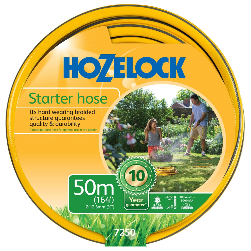 Hozelock 7250 Starter Hose 50 Metre 12.5mm (1/2in) Diameter