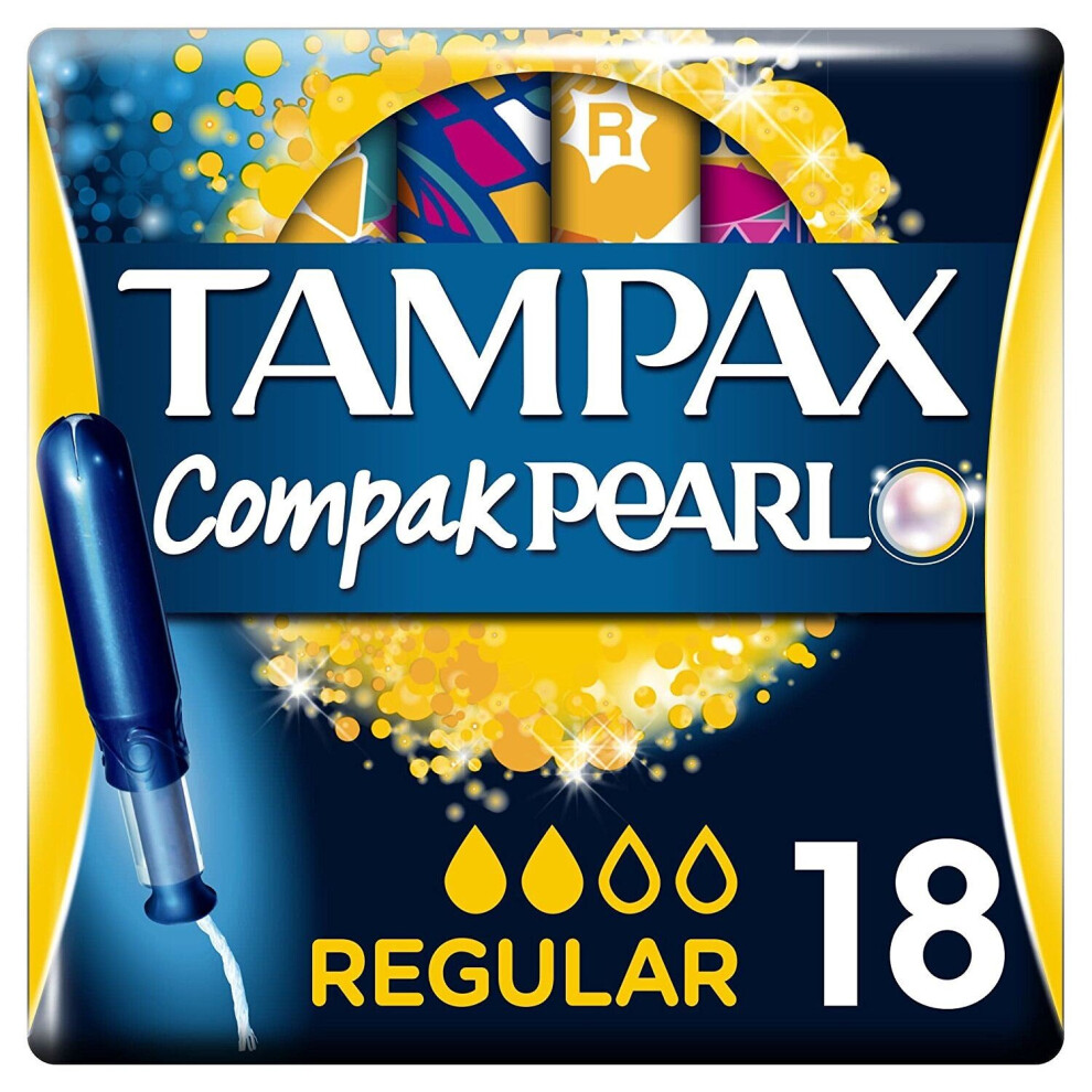 Tampax Compak Pearl Regular 18