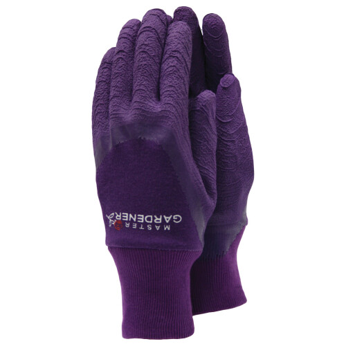 (M) Town & Country TGL272M Master Gardener Ladies Aubergine Gloves - Medium