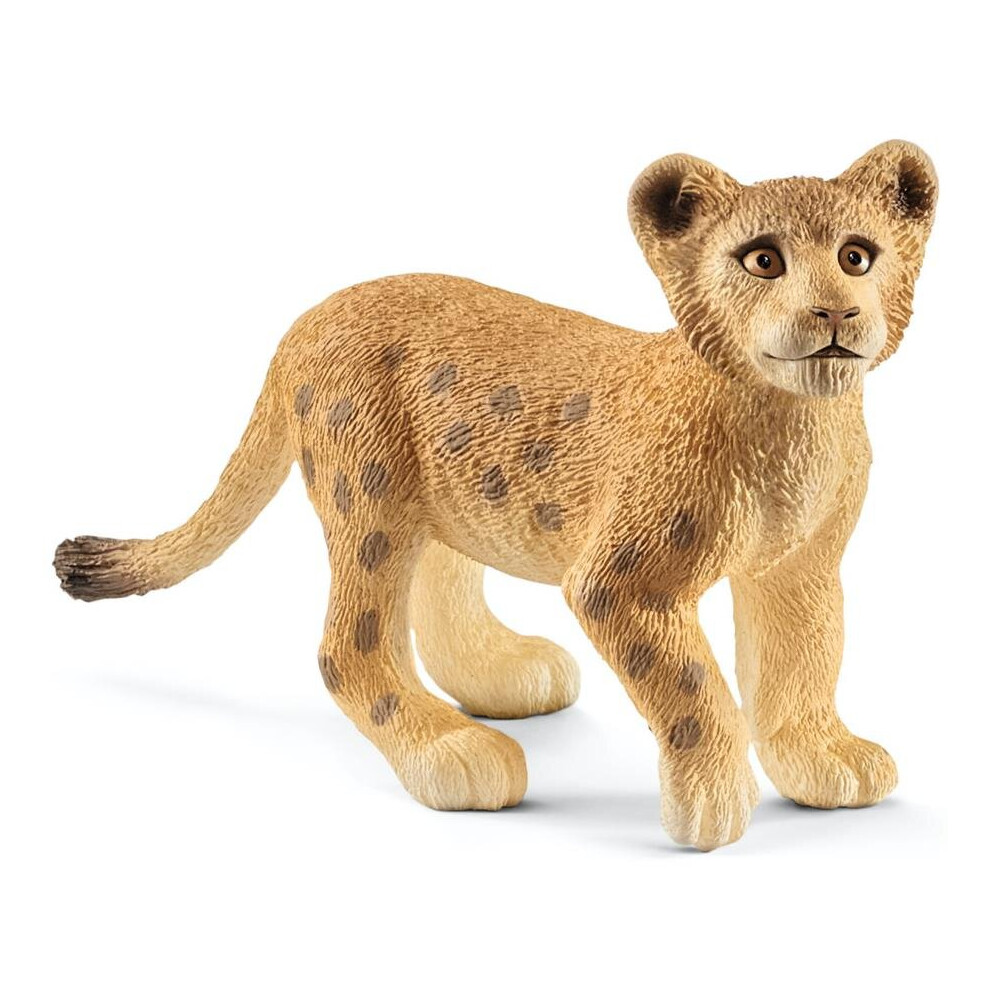 Schleich Wildlife Lion Cub 14813 | Hand-Painted, Highly Detailed Figure for Educational Play, Suitable from 3+-image-OPC-PQYXZG-NEW