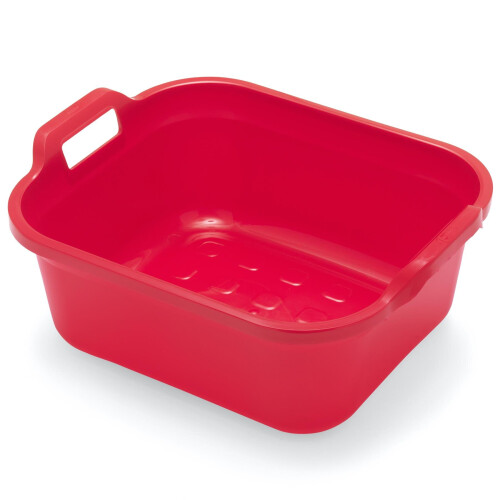 Addis Addis 10 Litre Twin Handled Washing Up Bowl Red
