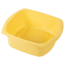 Addis 9.5 Litre Large Rectangular Bowl, Yellow