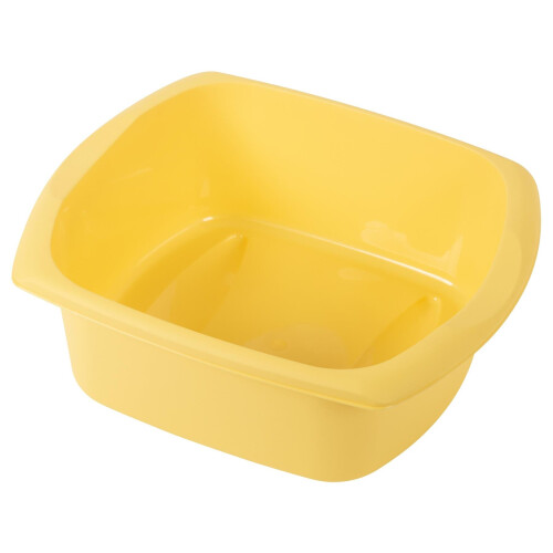 Addis Addis 9.5 Litre Large Rectangular Bowl, Yellow