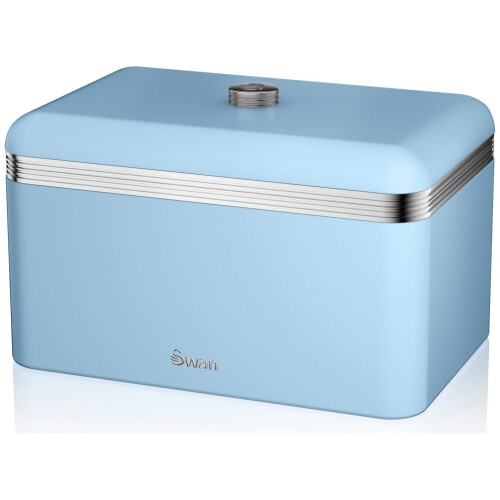 Swan (Blue) Swan Retro Bread Bin SWKA1010
