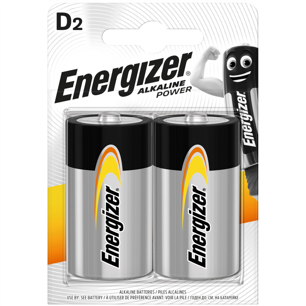 Energizer 7638900297331 Battery D/LR20 Alkaline Power 7638900297331