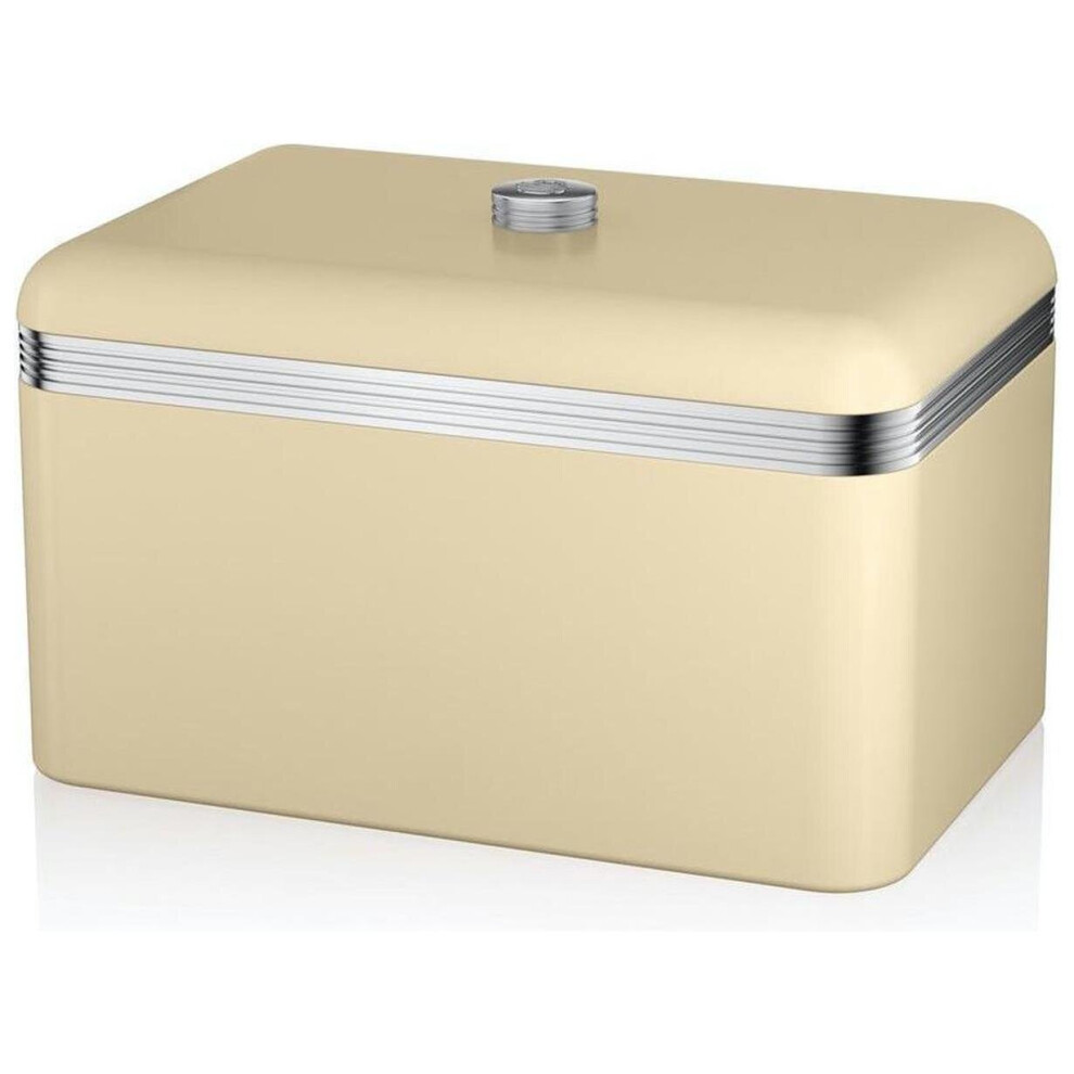 (Cream) Swan Retro Bread Bin SWKA1010