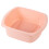 Addis New Addis Washing Up Bowl Large Rectangular Blush Peach/Pink 1