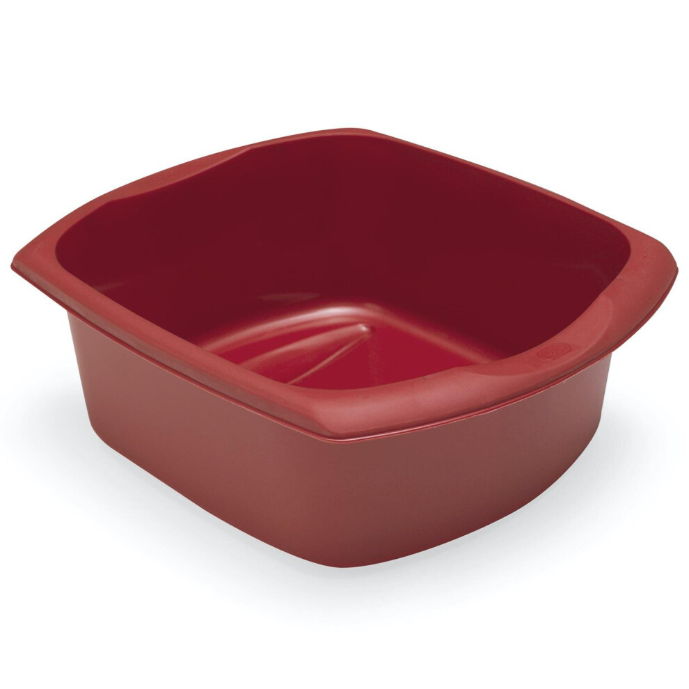 Addis 9.5 Litre Large Rectangular Bowl, Roasted Red