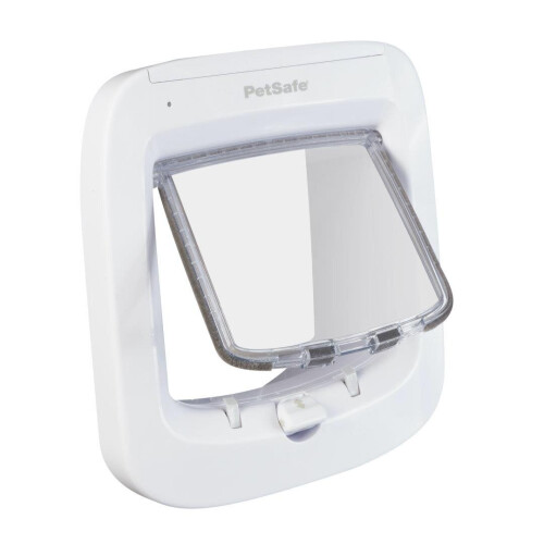 PetSafe PetSafe Microchip Cat Flap White Easy Program Kitten Gate Door PPA19-16145