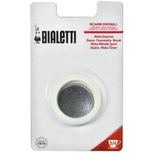 Bialetti Blister 3 Gaskets + 1 Filter For 3-4 Cups Stainless Steel Moka Pot