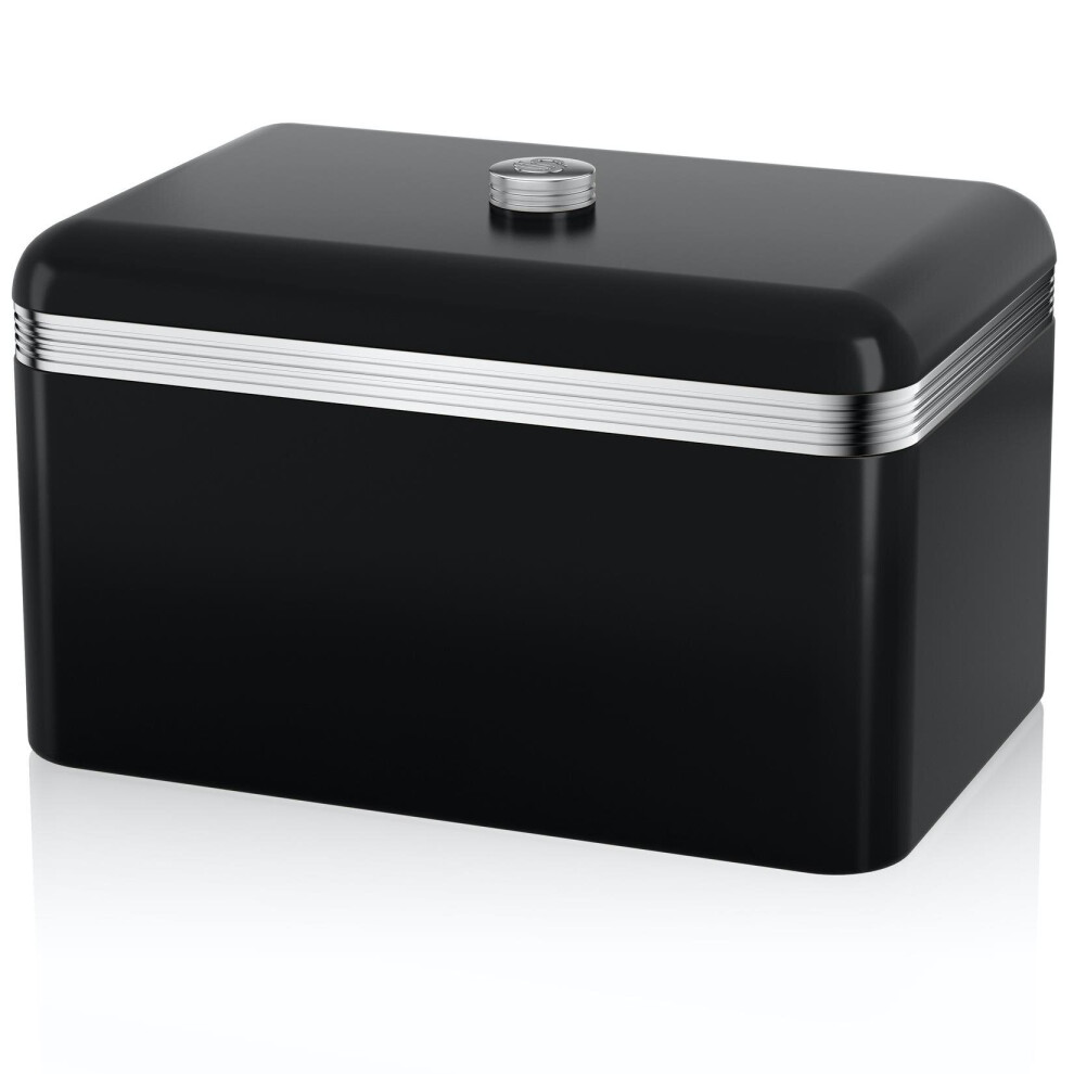 (Black) Swan Retro Bread Bin SWKA1010