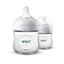 Natural 2.0 Feeding Bottle 125ml/4oz Twin