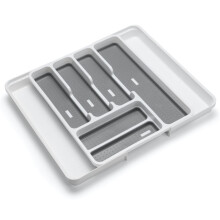 Addis Extendable Drawer Organiser White / Grey