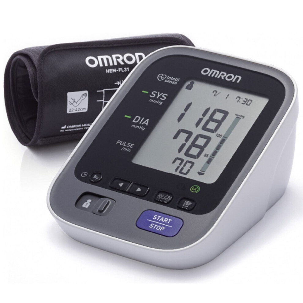 Omron M7 Intelli IT 360 Degree Accuracy Connected Upper Arm Blood Pressure Monitor