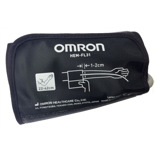 Omron Omron Προδιαμορφωμένο ανταλλακτικό μανίκι άνω βραχίονα M-L Comfort 22-42cm για το HEM7320 Ultra 1
