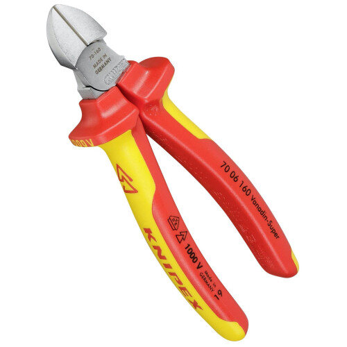Knipex ISOLERET SIDEBITERTANG 160MM - KN 70 06 160 1