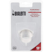 Bialetti 0800102 Blister Funnel â Stainless Steel 12.5 x 6.5 x 19 cm