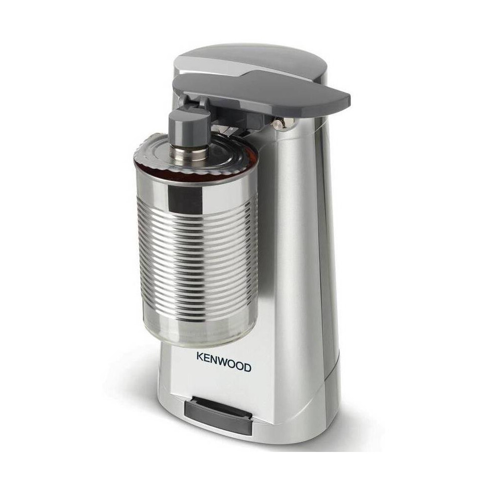 Kenwood Can Opener Bottle Opener And Knife Sharpener, Electric - 3-In-1 - Silver