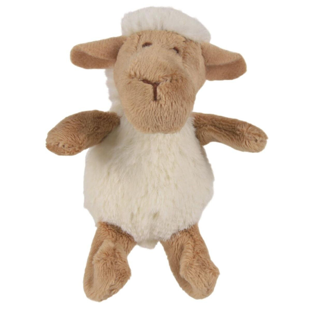 Trixie Sheep Plush Toy For Cat, 10cm - Cat 10cm -  sheep toy cat trixie plush 10 cm