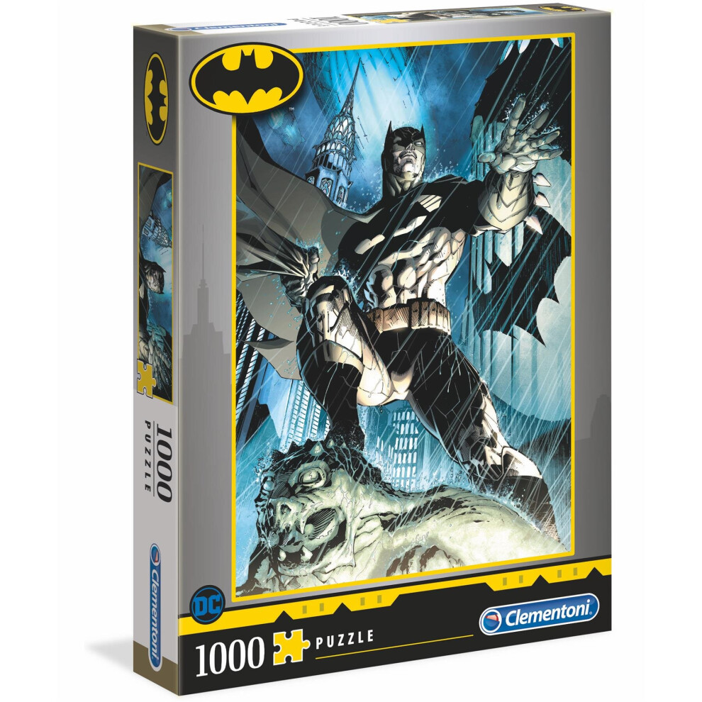 Clementoni Batman Poster Puzzle - 1000 Pieces - Multicoloured - Ages 10 Years +