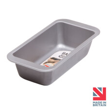 Baker & Salt 1lb Loaf Tin Brean Cake Pan - Non-Stick, Oven & Dishwasher Safe