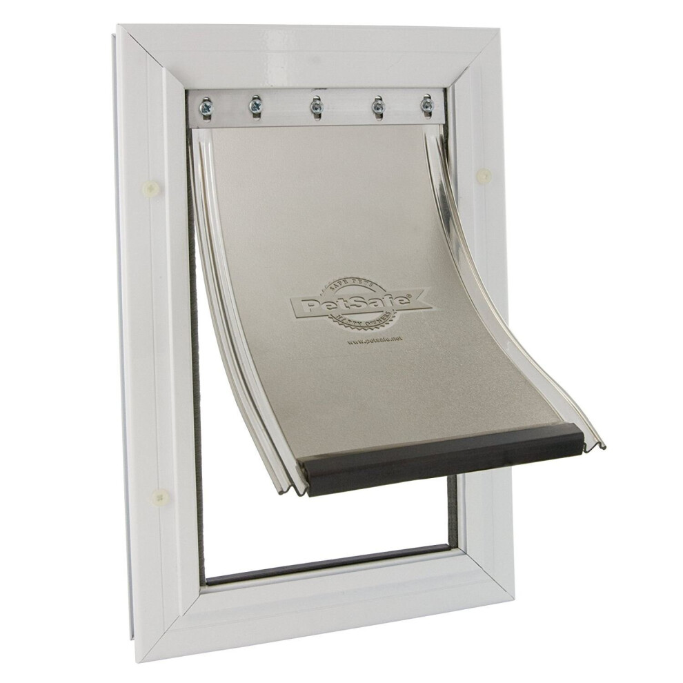 PetSafe Magnetic Pet Flap Gate Puppy Door Cat Dog 640 Aluminium