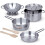 Melissa & Doug Melissa & Doug Stainless Steel Pots & Pans Playset 1